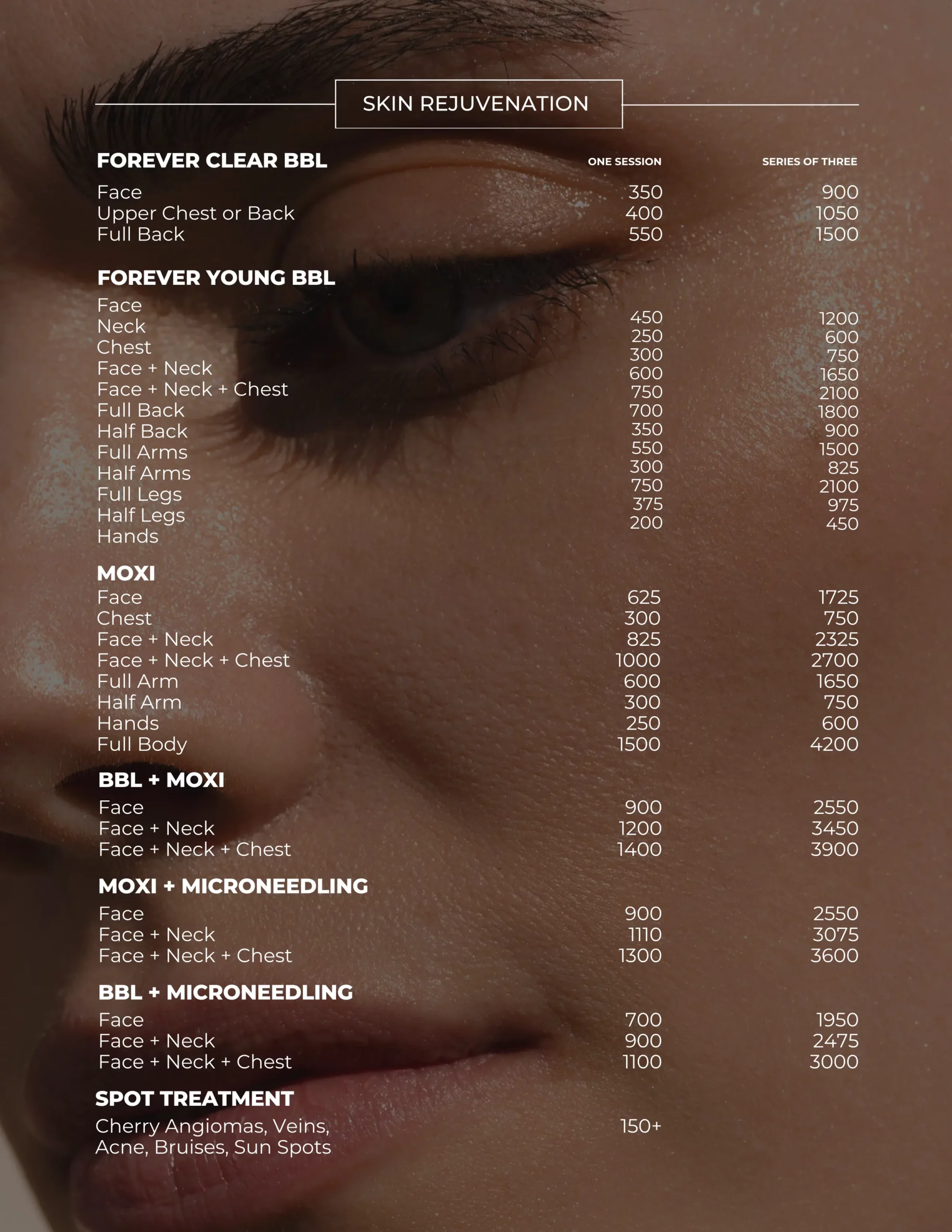 Pricing | Skyler Soares Skin Clinic | Scottsdale, AZ