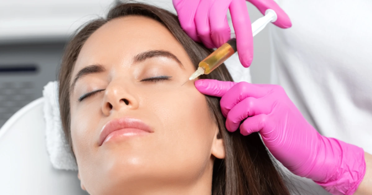 Woman Receiving PRP Injections in Scottsdale, AZ